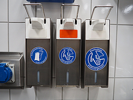 Reinhardsbrunn, Hautschutz, Flüssigseife, Desinfektion