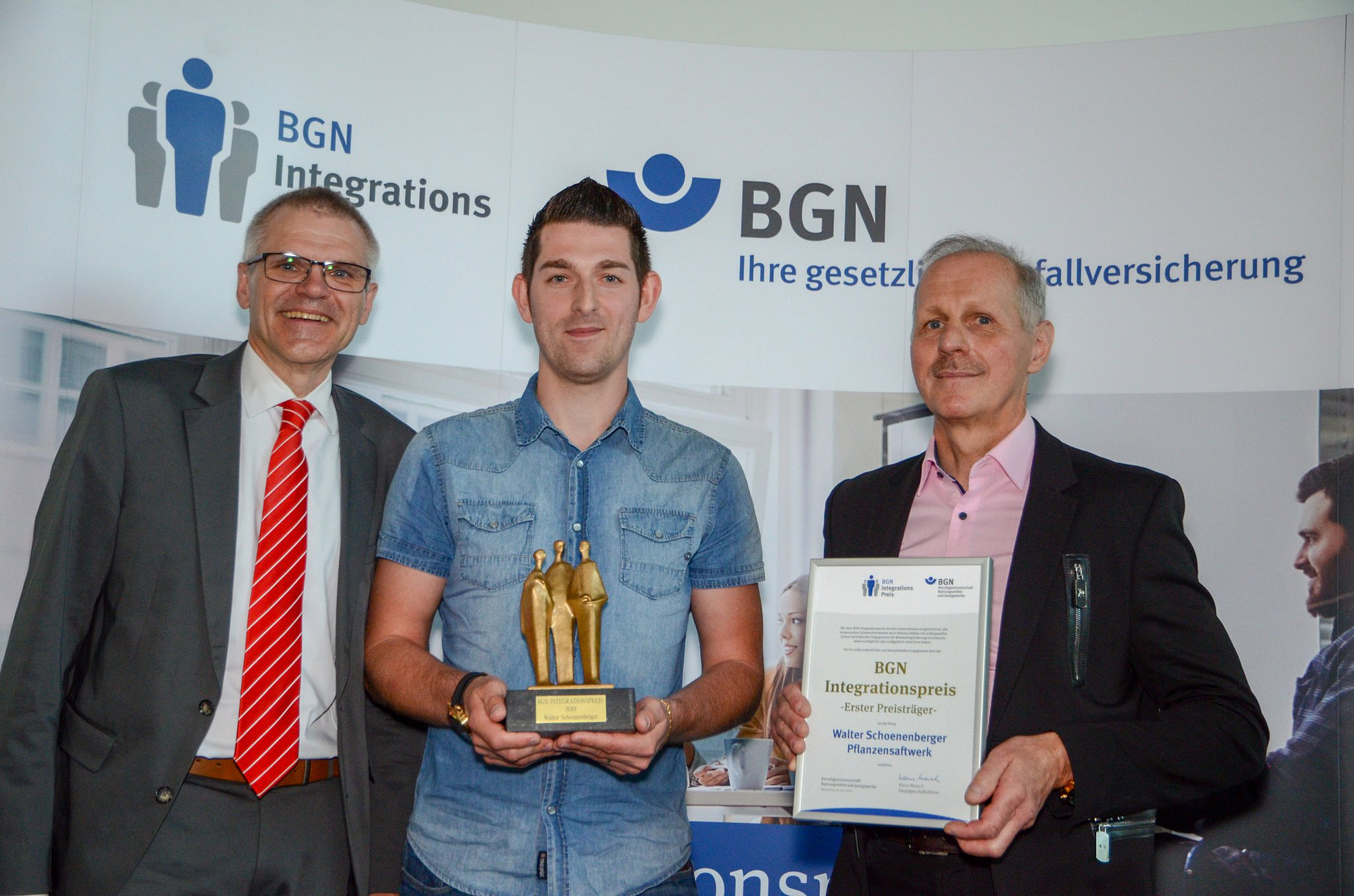 BGN-Integrationspreis 2019 für Schoenenberger Pflanzensaftwerk