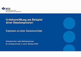 Präsentation Arbeitsschutztagung 2022