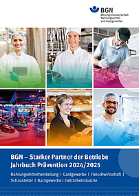 Titelbild vom Jahrbuch Prävention 2024/2025