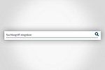 Screenshot der Suchleiste auf der BGN-Webseite.