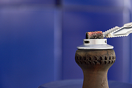 Shisha mit Aufsatzdeckel