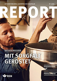 Titel Report 1|2020 Gastgewerbe