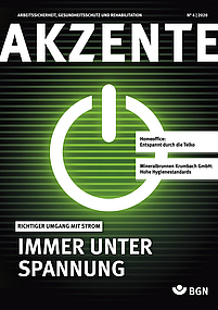 AKZENTE N° 4 | 2020 - Arbeitsschutz, Gesundheitsschutz und Rehabilitation