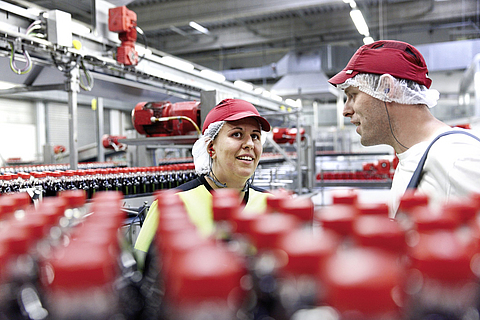 Prämienverfahren Firma Coca-Cola
