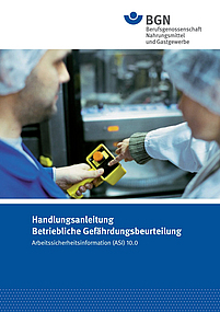 Titelbild ASI 10-0 Handlungsanleitung Betriebliche Gefährdungsbeurteilung