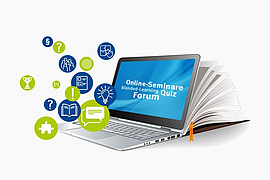 Symbolgrafik für die Lernplattform der BGN