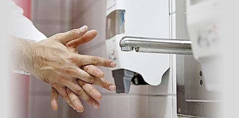 Hände richtig waschen