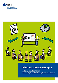 Titelblatt Broschüre Arbeitssituationsanalyse