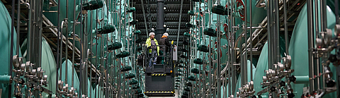Tankinspektion bei Henkell Freixenet