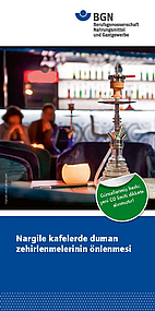 Titelseite Flyer Shisha türkisch