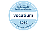 Siegel für Aussteller der Vocatium 2026