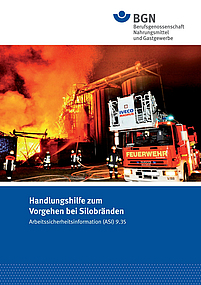 Titelbild ASI Handlungshilfe zum Vorgehen bei Silobränden