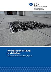 Titelbild ASI 4.40 Unfallsichere Gestaltung von Fußböden
